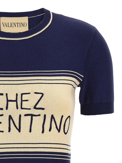 Valentino Garavani 'Chez Valentino' T-shirt T-shirt