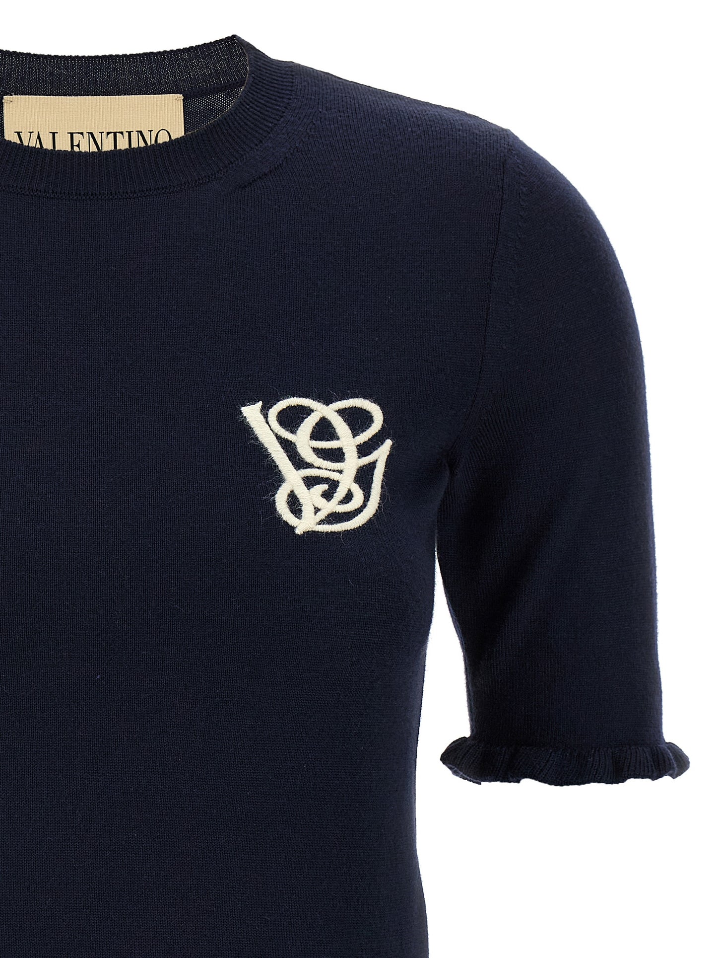 Valentino Garavani VG embroidery top Tops