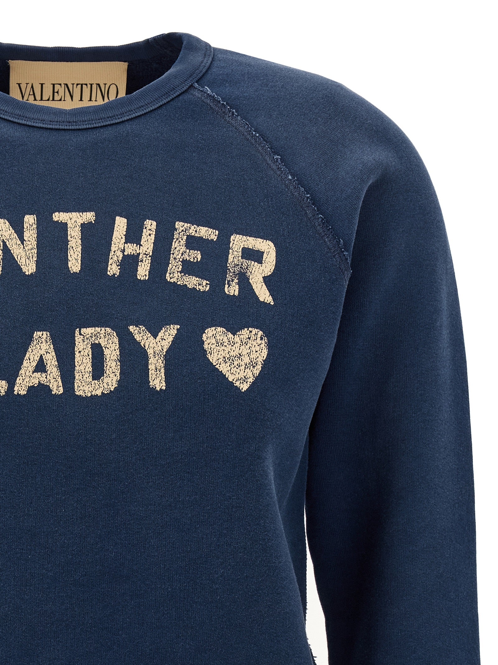 雑誌掲載【VALENTINO GARAVANI】パンサーレディグリーンTシャツ Valentino Garavani 'Panther Lady' sweatshirt Sweatshirt