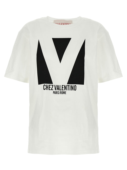 Valentino Garavani 'Chez Valentino' T-shirt T-shirt