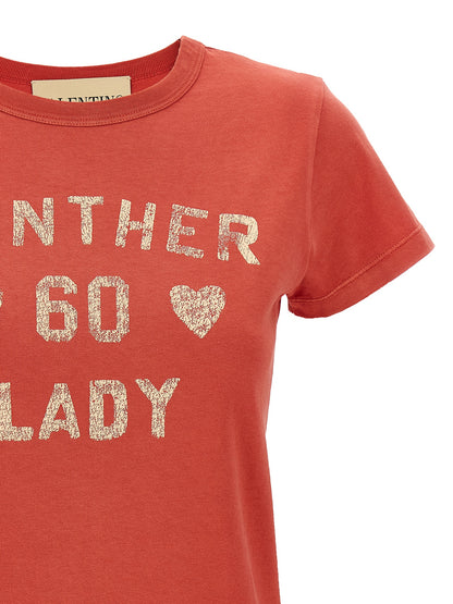 Valentino Garavani 'Panther Lady' T-shirt T-shirt