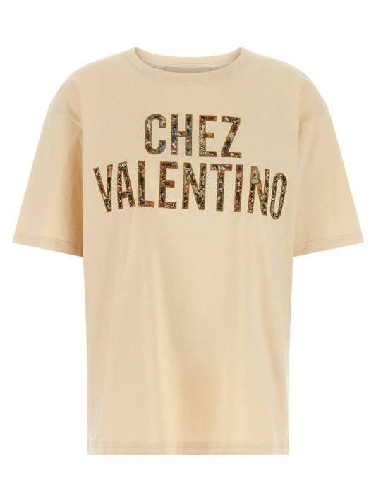 Valentino Garavani 'Chez Valentino' T-shirt T-shirt