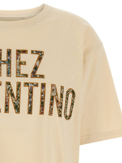 Valentino Garavani 'Chez Valentino' T-shirt T-shirt