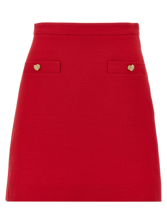Valentino Garavani Crepe Couture skirt Skirts