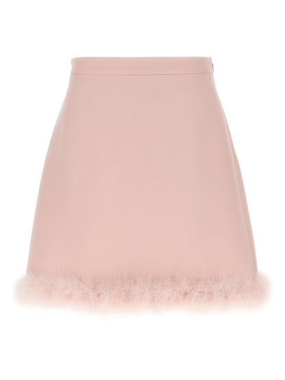 Valentino Garavani feathers skirt Skirts