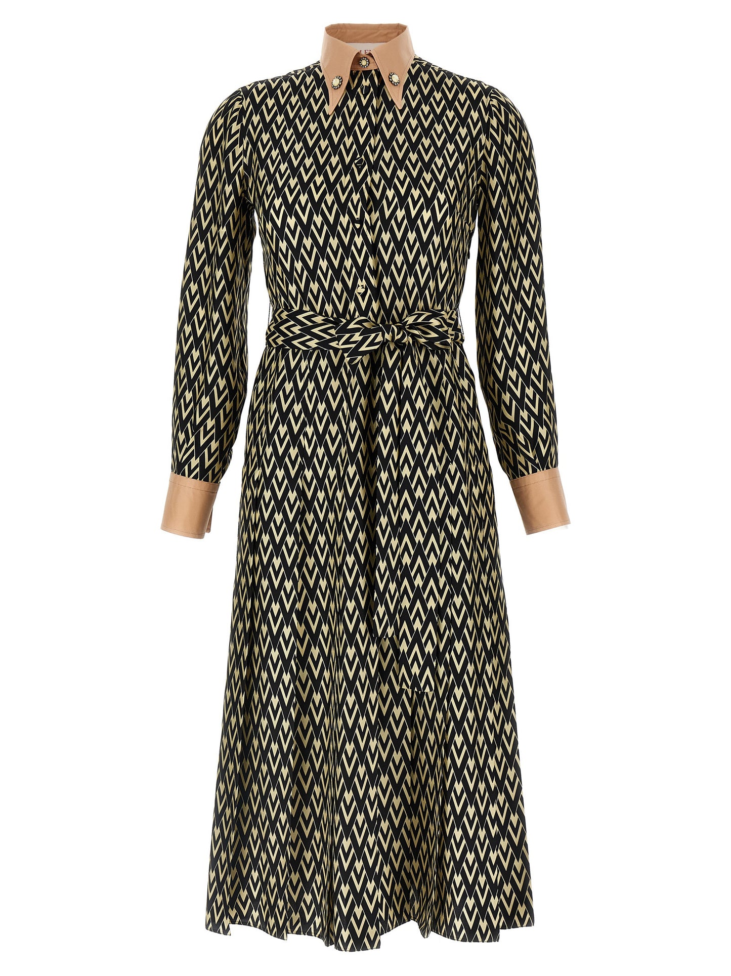Valentino Garavani 'Toute La V' midi dress Dresses