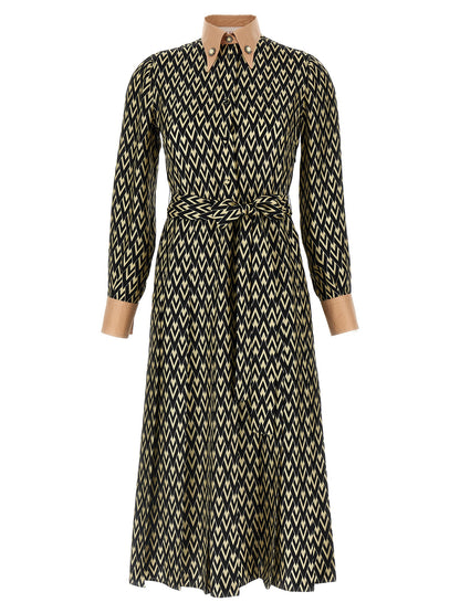 Valentino Garavani 'Toute La V' midi dress Dresses