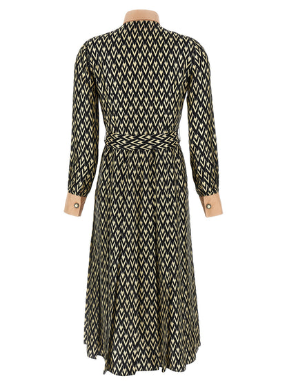 Valentino Garavani 'Toute La V' midi dress Dresses