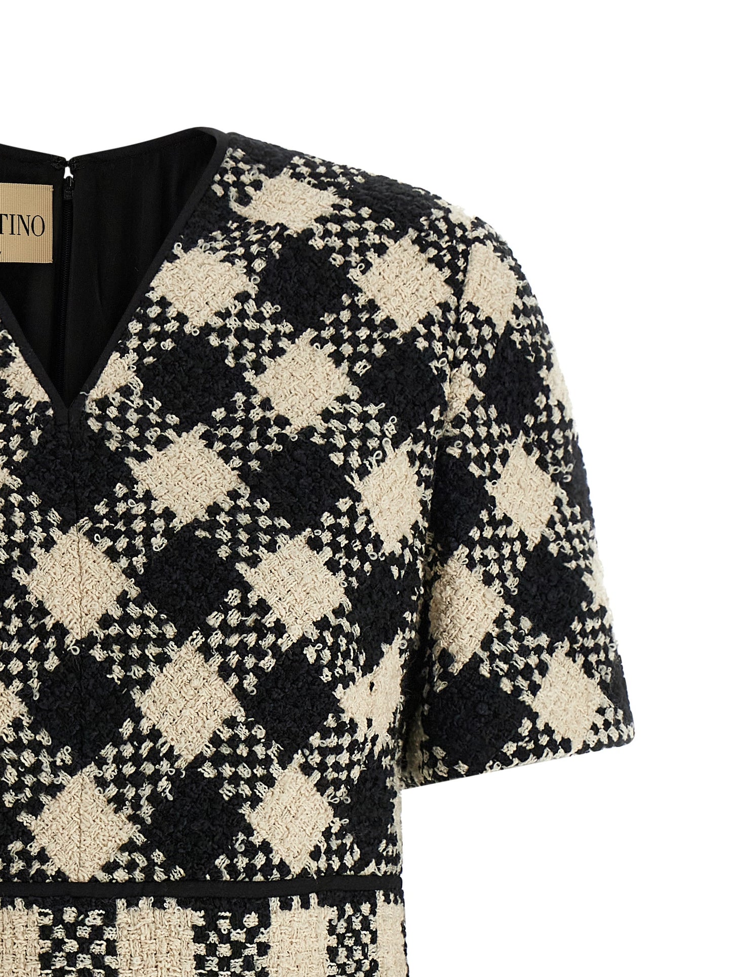 Valentino Garavani Damier Tweed dress Dresses