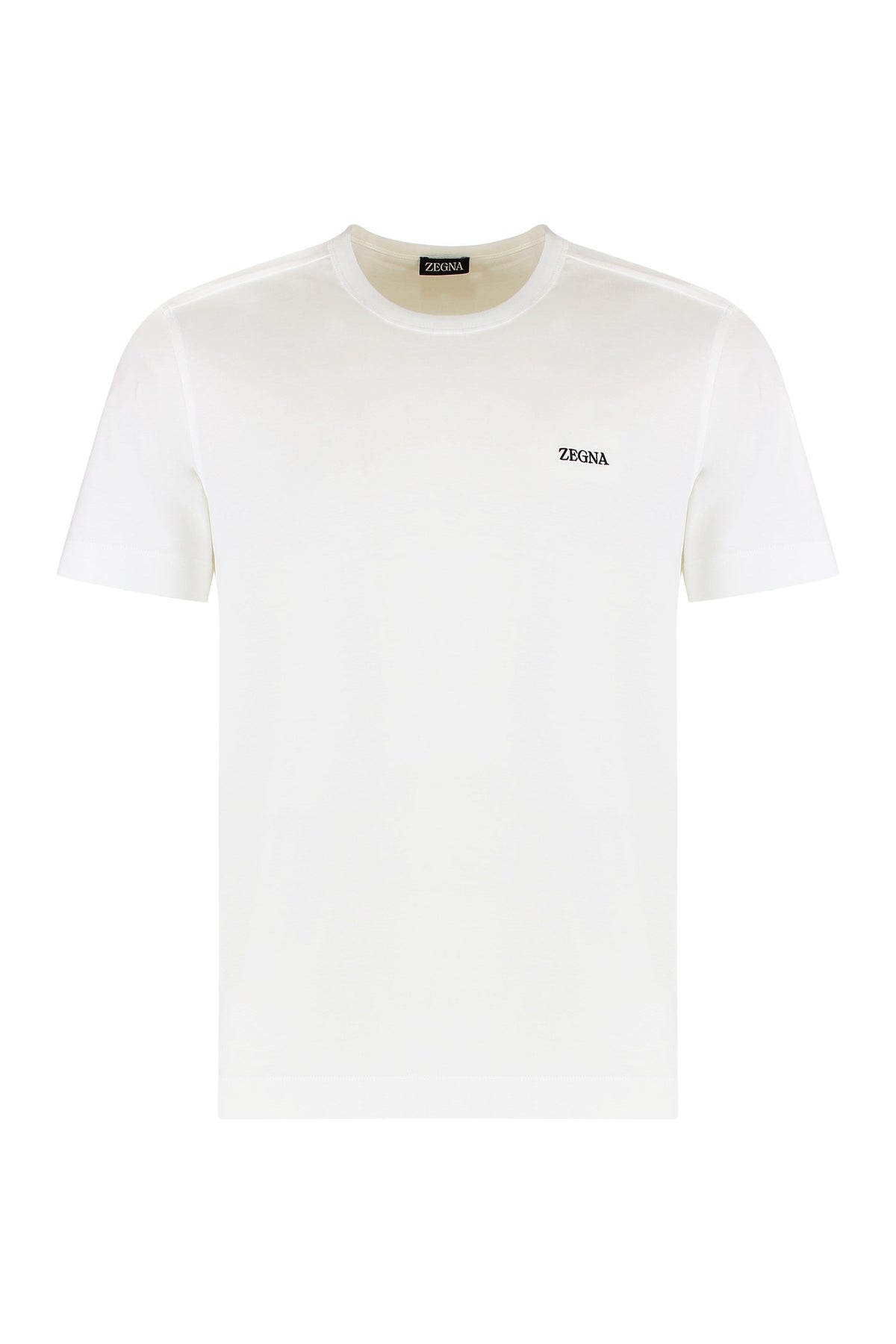 Zegna T-shirt round neck in cotton
