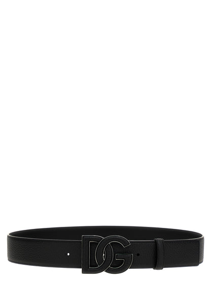Logo leather belt Belts