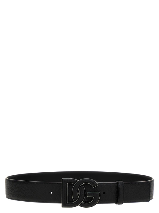 Logo leather belt Belts
