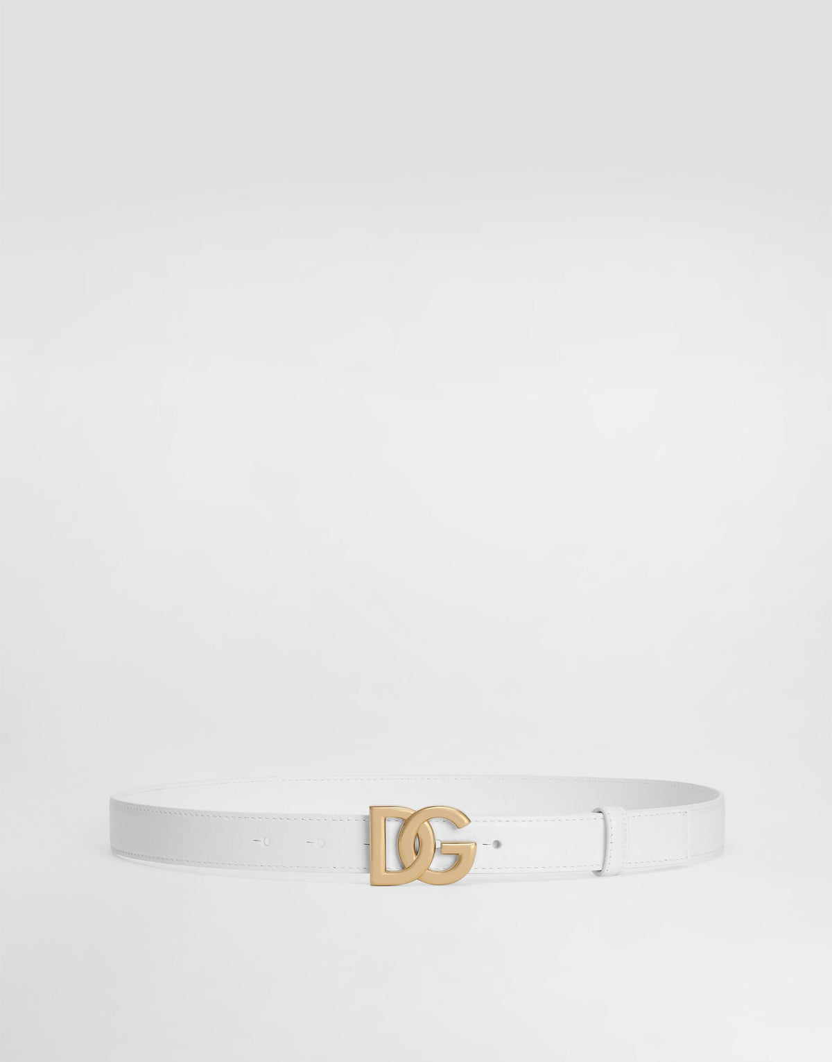 Dolce & Gabbana DG buckle leather belt