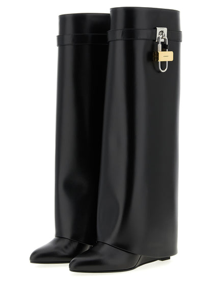 'Shark Lock' boots Boots, ankle boots