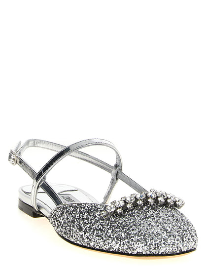 'Belinda' slingback Flat shoes