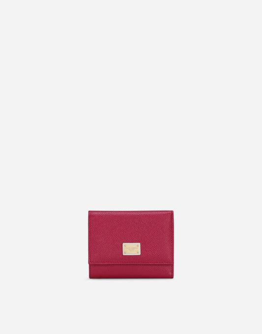 Dolce & Gabbana Dauphine-print leather wallet
