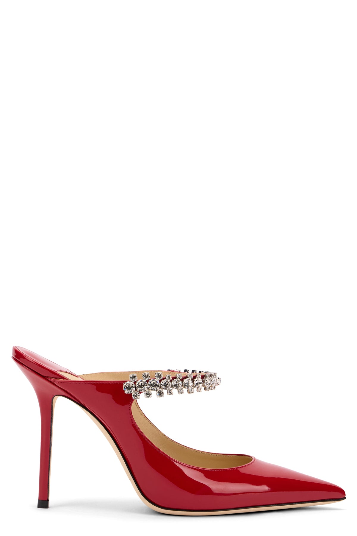 Jimmy Choo Sabot Bling 100 in Varnish