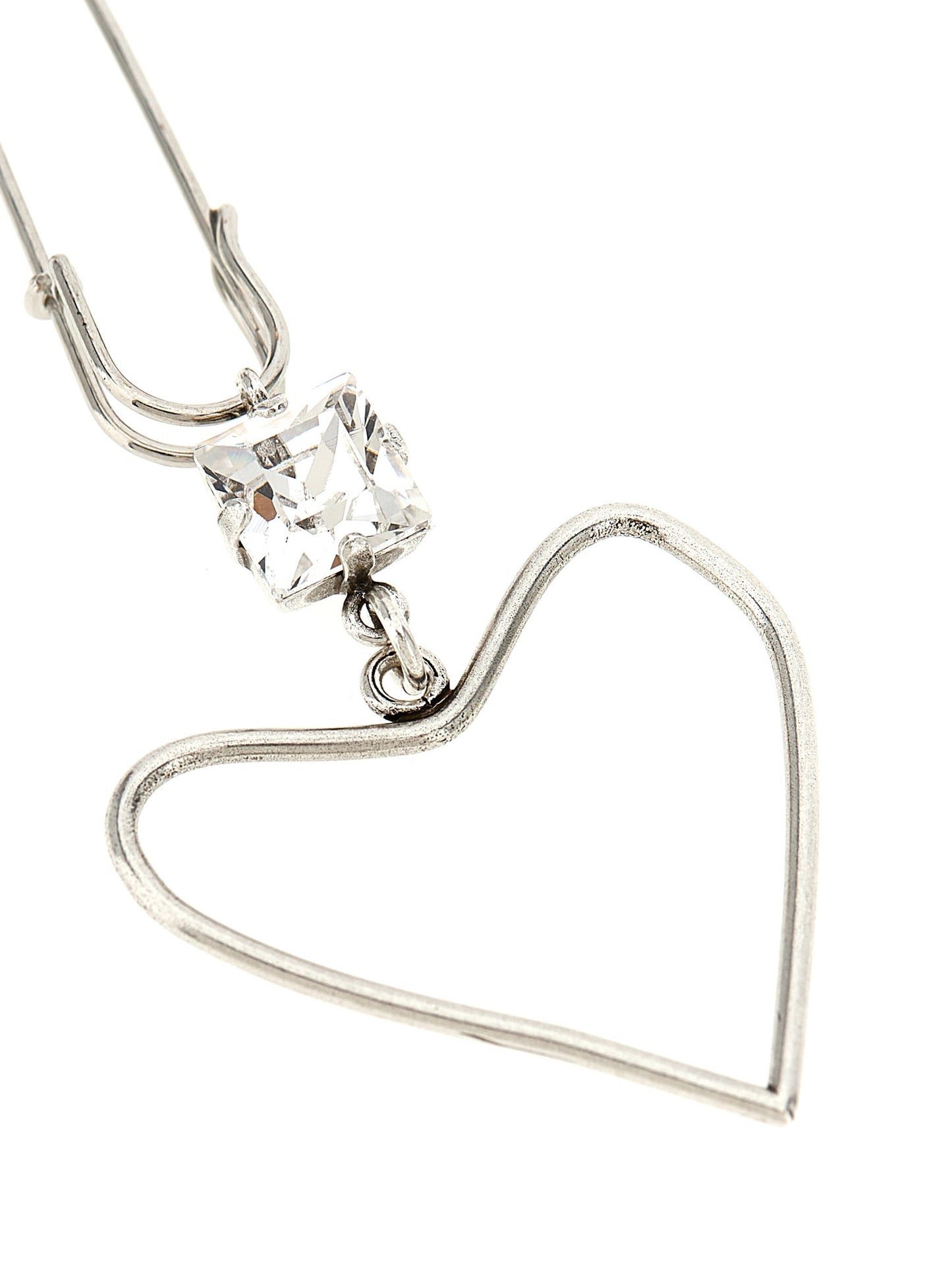 Ear cuff pin and heart Jewelry