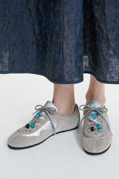 Cecilie Bahnsen Blaise sneakers suede / nylon