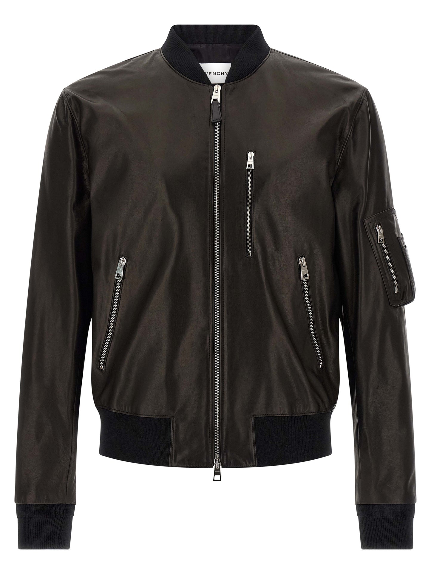 Leather bomber jacket Down jacket, Parka, Casual jackets