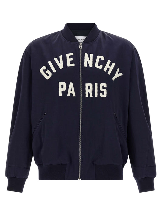 Logo bomber jacket Down jacket, Parka, Casual jackets