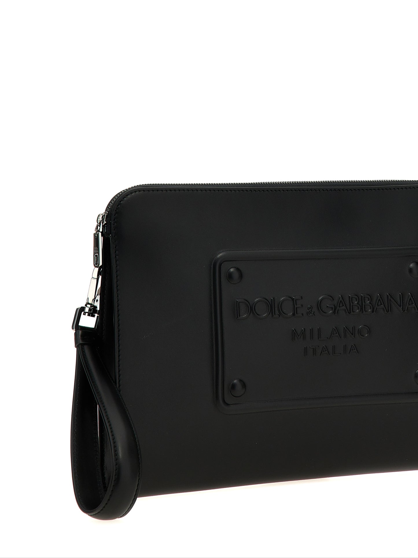 Large plaque pouch Clutch