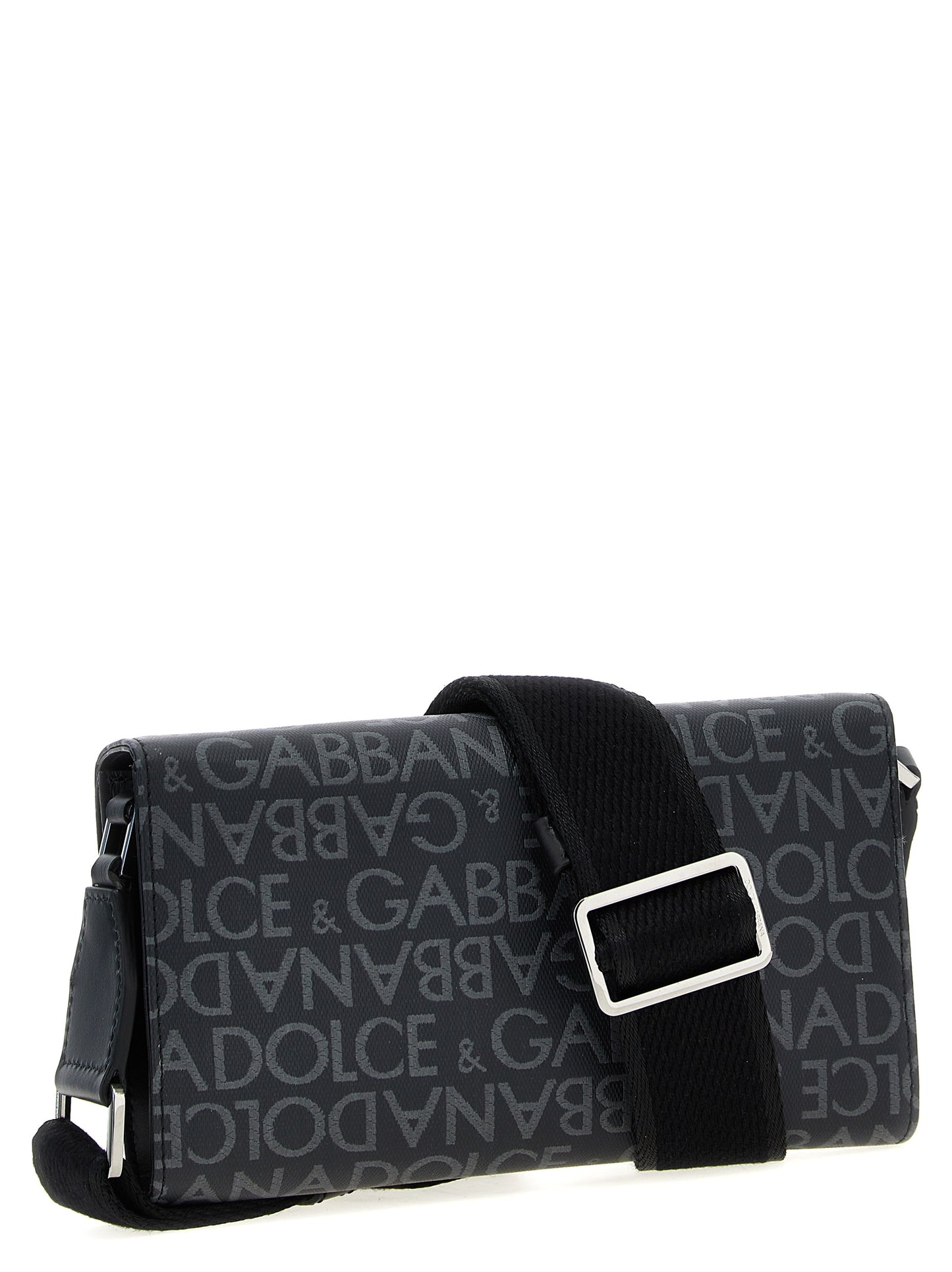 Coated jacquard crossbody bag Crossbody bags