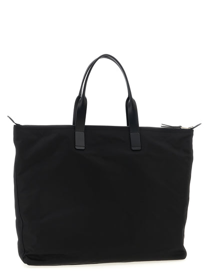 Big logo patch shopping bag Tote bag
