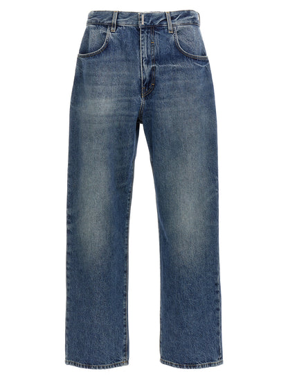 Logo plaque jeans Jeans