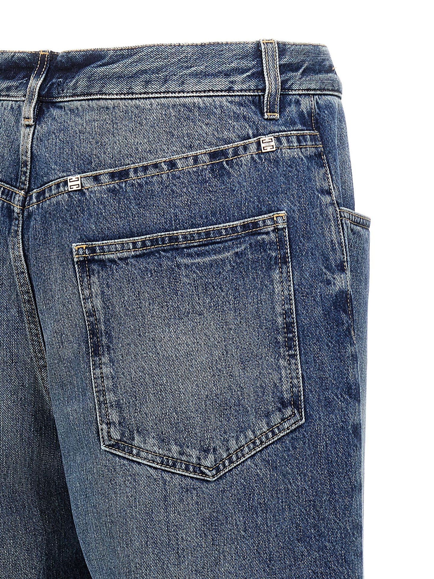 Logo plaque jeans Jeans