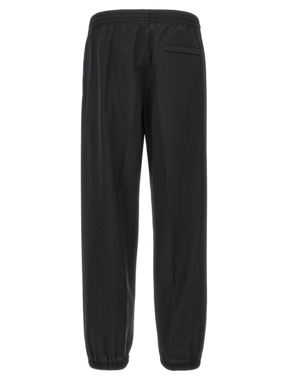 Logo placcetta pants Pants