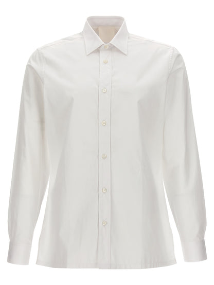 Logo embroidery shirt Shirt, blouse