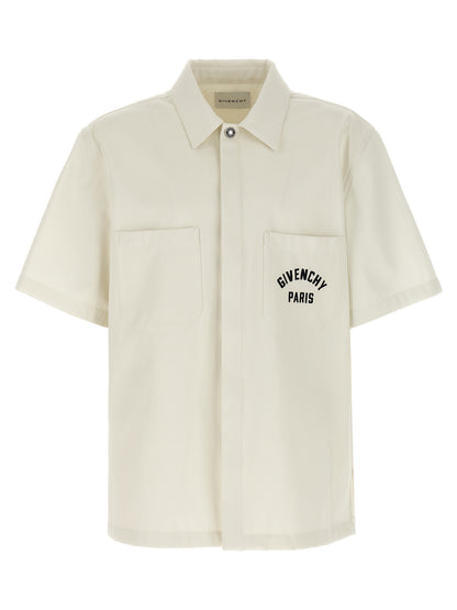 Logo embroidery shirt Shirt, blouse