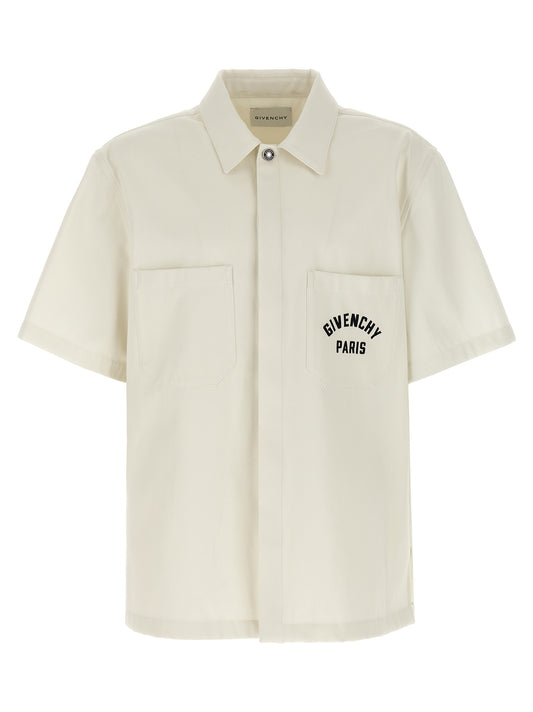Logo embroidery shirt Shirt, blouse