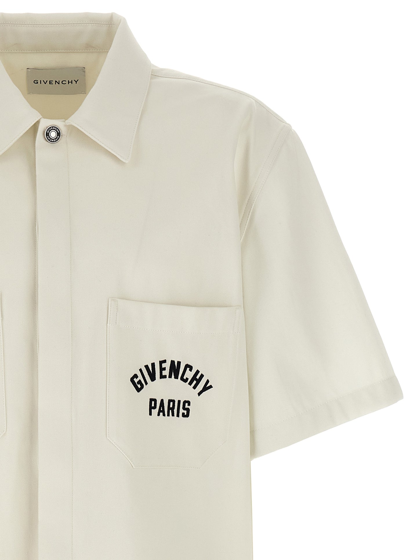 Logo embroidery shirt Shirt, blouse
