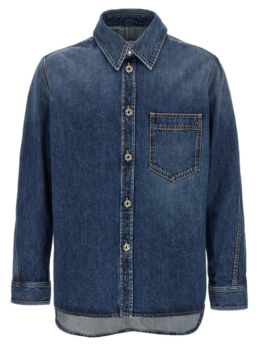 Denim overshirt Shirt, blouse
