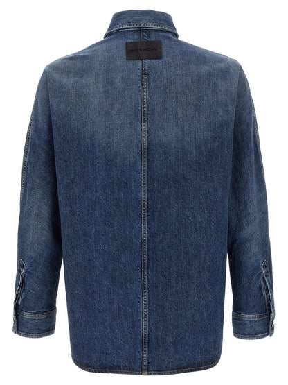 Denim overshirt Shirt, blouse