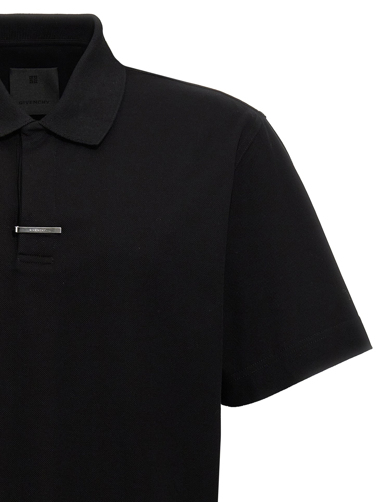 'Placket' polo shirt Polo