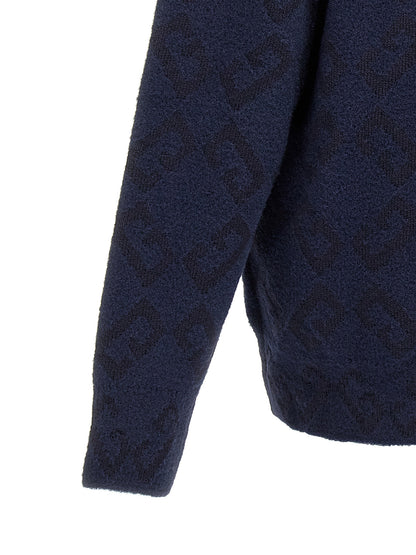 Logo embroidery sweater Sweater, cardigans
