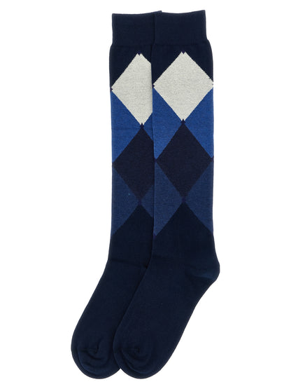 Diamond-shaped socks Socks