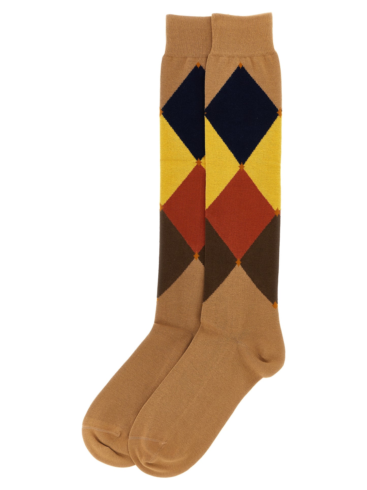 Diamond-shaped socks Socks