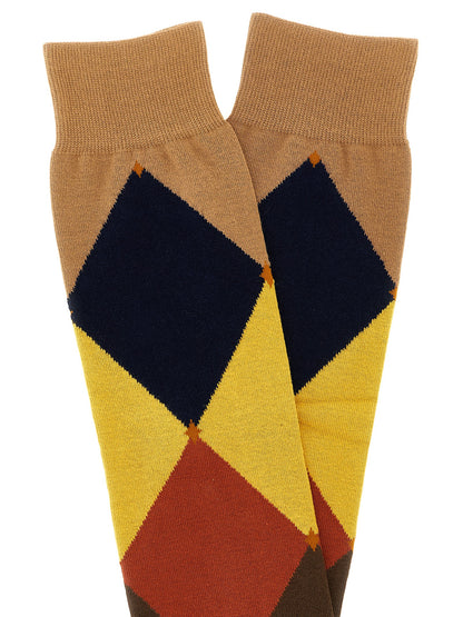 Diamond-shaped socks Socks