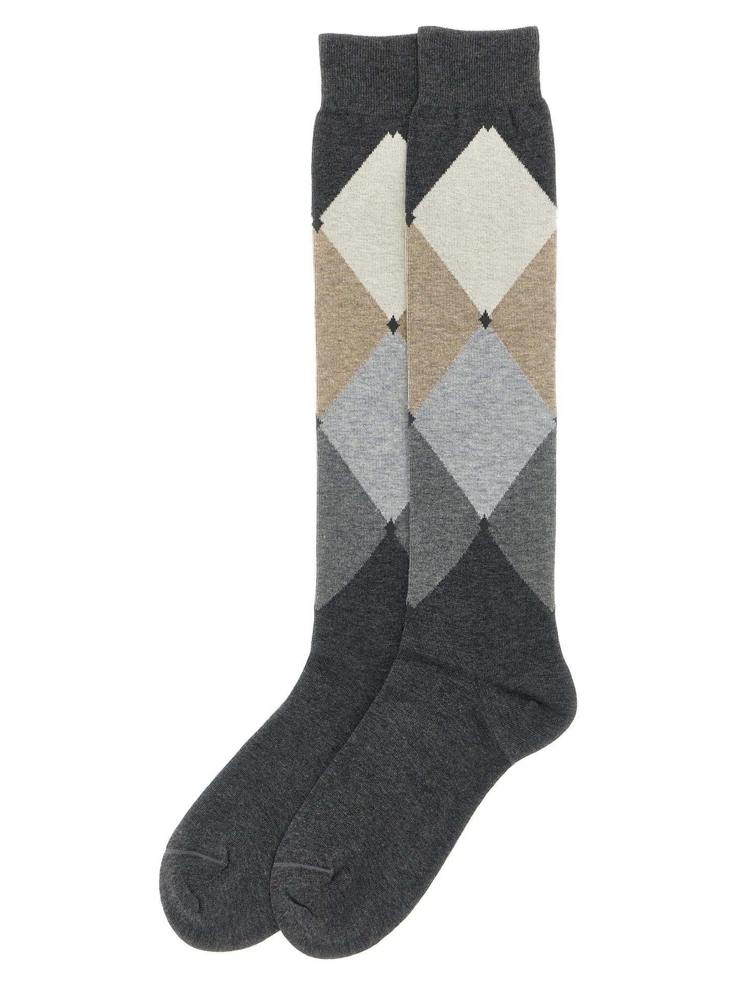 Diamond-shaped socks Socks