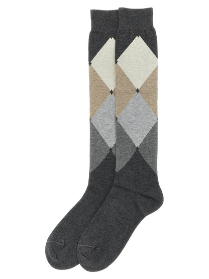 Diamond-shaped socks Socks