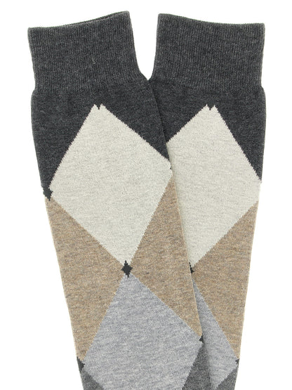 Diamond-shaped socks Socks
