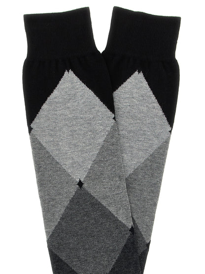 Diamond-shaped socks Socks
