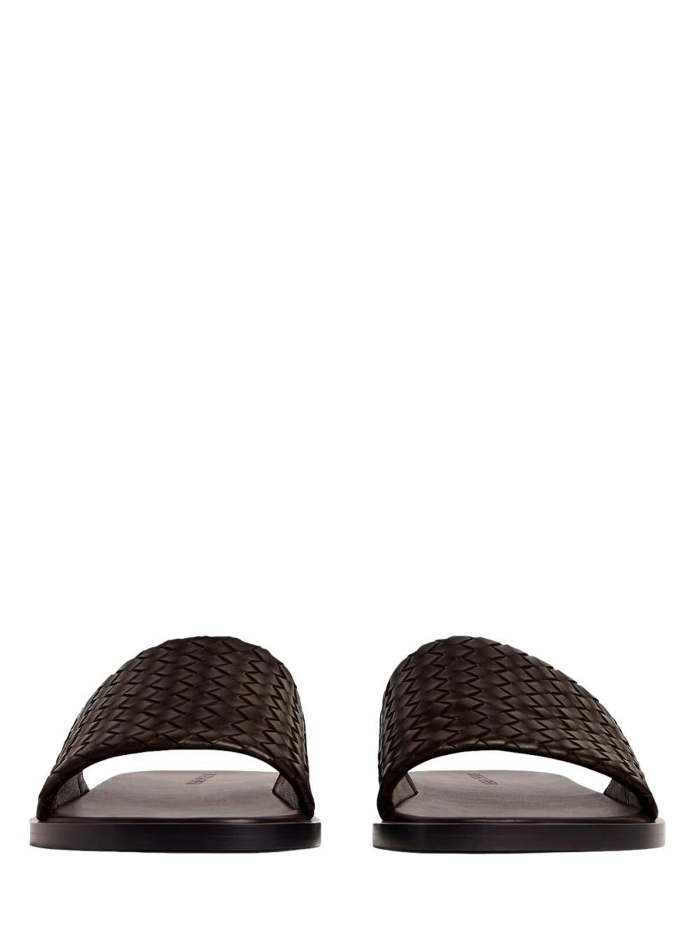 Bottega Veneta Elio sandal nappa opaq.weave