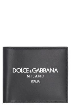 Dolce & Gabbana Leather flap-over wallet
