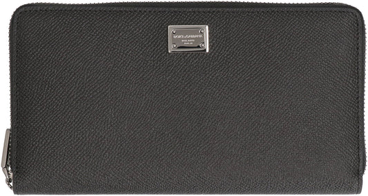 Dolce & Gabbana Leather zip around wallet