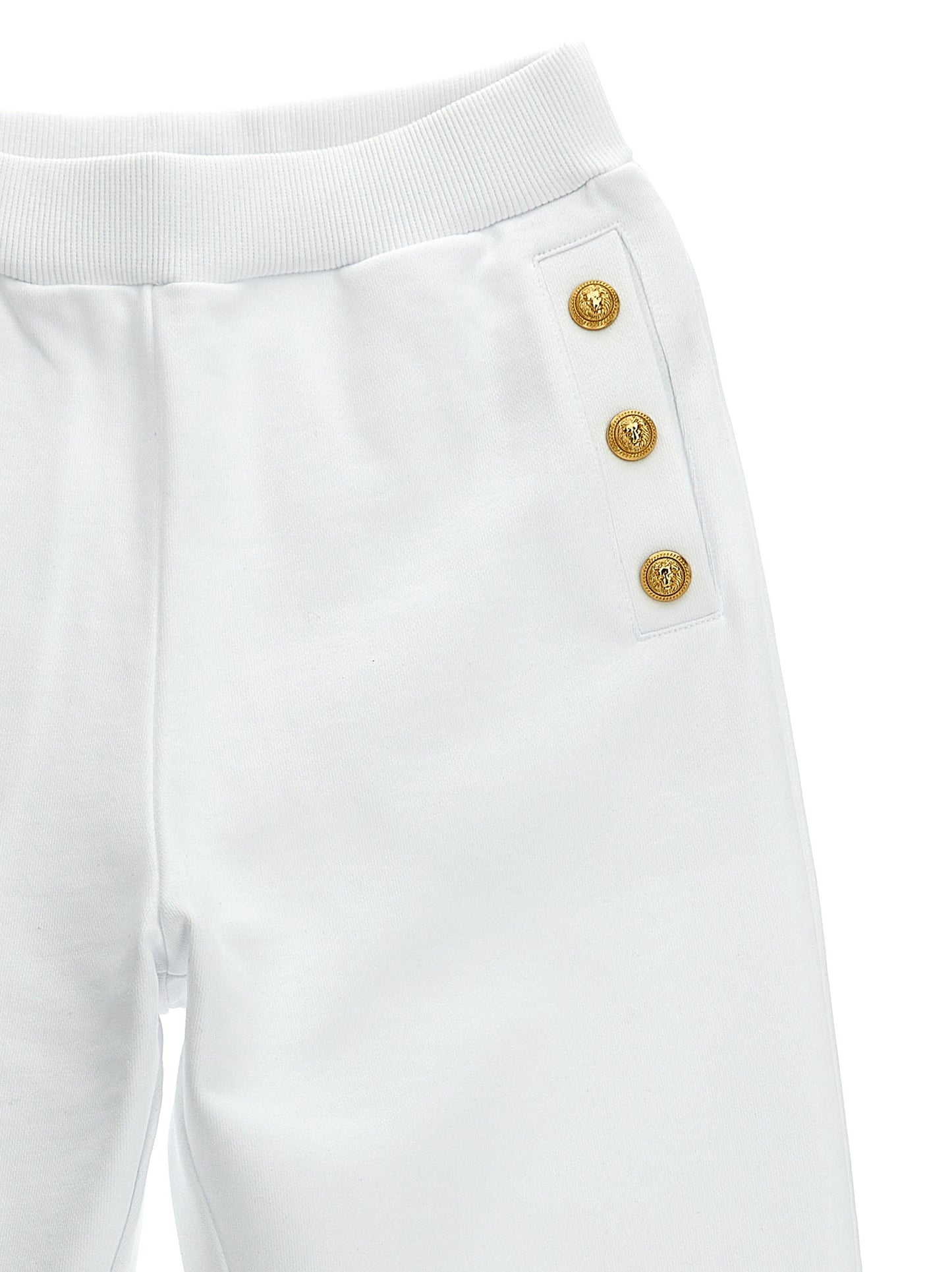 Logo button joggers Pants